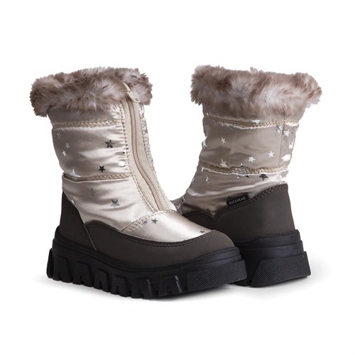 Buckhead Kız Çocuk Aly Fermuarlı Kar Botu Beige BUCK1148L