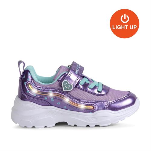 Buckhead Kız Çocuk Işıklı Spor Ayakkabı Lila BUCK3031