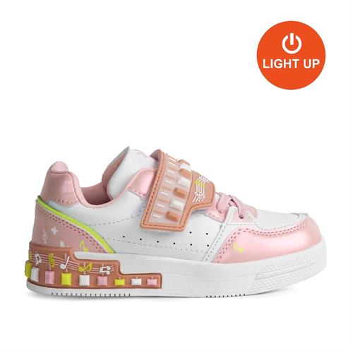 Buckhead Kız Çocuk Melody Işıklı Spor Ayakkabı Pembe BUCK3030