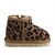 Buckhead Kız Çocuk Nesty Leopar Desenli Tüylü Bot Bej Buck4508