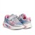 Buckhead Kız Çocuk Nina Işıklı Simli Spor Ayakkabı Gri BUCK3042