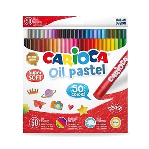 Carioca 50li Yağlı Pastel Boya Maxi Paket 43286