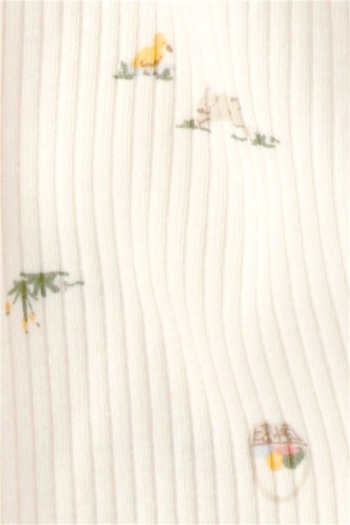 Carters Bebek 2li Body Pantolon Takım Krem 1U606510
