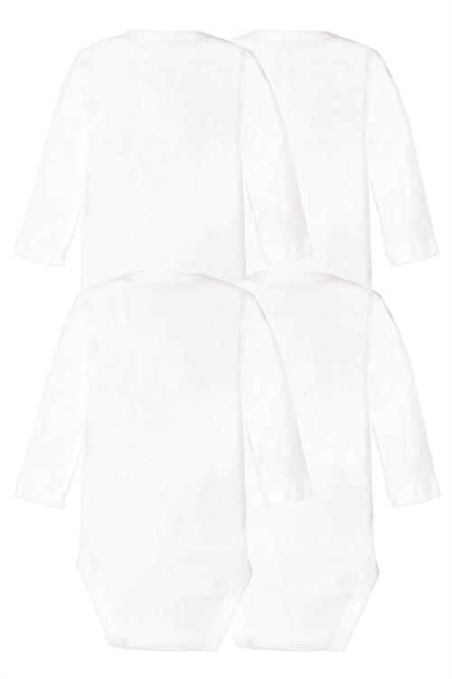 Carters Bebek Uzun Kollu Body Set 4lü Paket Beyaz 1L930610