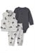 Carters Erkek Bebek 3lü Polar Yelek  Alt Takım Gri 1W083610