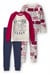 Carters Erkek Bebek 4lü Pijama Takımı Kırmızı 1W130510