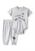 Carters Erkek Bebek Body Pantolon Takım Gri 1U270510