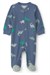 Carters Erkek Bebek Dinozorlu Fermuarlı Patikli Tulum İndigo 1V707410
