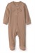 Carters Erkek Bebek Fermuarlı Patikli Tulum Kahverengi 1V246510