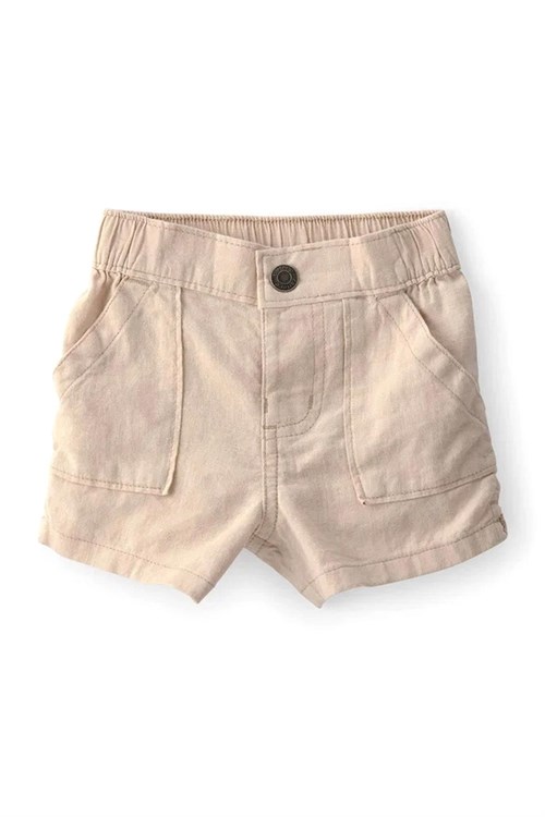 Carters Erkek Bebek Gömlek Şort Takım Bej 1U638510