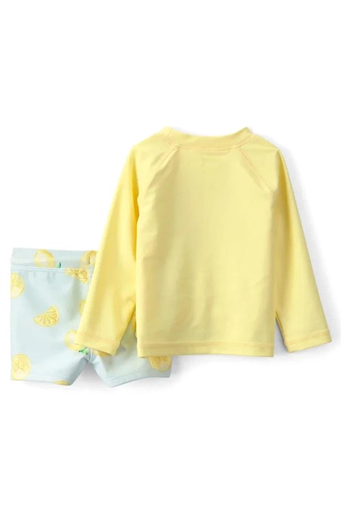 Carters Erkek Bebek Güneş Koruyucu Mayo Set Sarı 1U654110