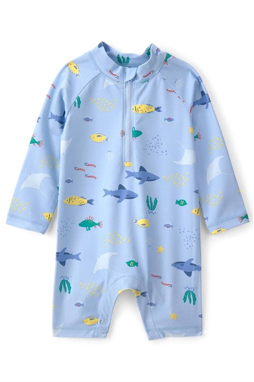 Carters Erkek Bebek Güneş Koruyucu Mayo Mavi 1U654210