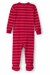 Carters Erkek Bebek Kadife Çizgili Fermuarlı Patikli Tulum Kırmızı 1W137210