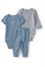 Carters Erkek Bebek Layette 3lü Body Alt Takım Mavi 1V251410