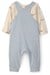 Carters Erkek Bebek Layette Uzun Kol Tişört Salopet Takım Mavi 1V546510