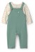 Carters Erkek Bebek Layette Uzun Kollu Tişört Salopet Takım Yeşil 1V410510