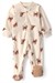 Carters Erkek Bebek Polar Fermuarlı Patikli Tulum Krem 1W112510