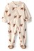 Carters Erkek Bebek Polar Fermuarlı Patikli Tulum Krem 1W112510