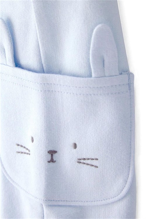Carters Erkek Bebek Salopet Tişört Takım Mavi 1U606410