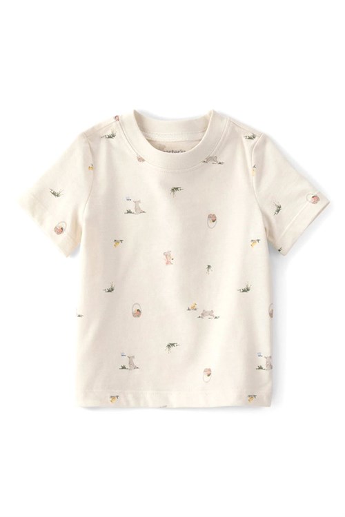 Carters Erkek Bebek Salopet Tişört Takım Mavi 1U606410