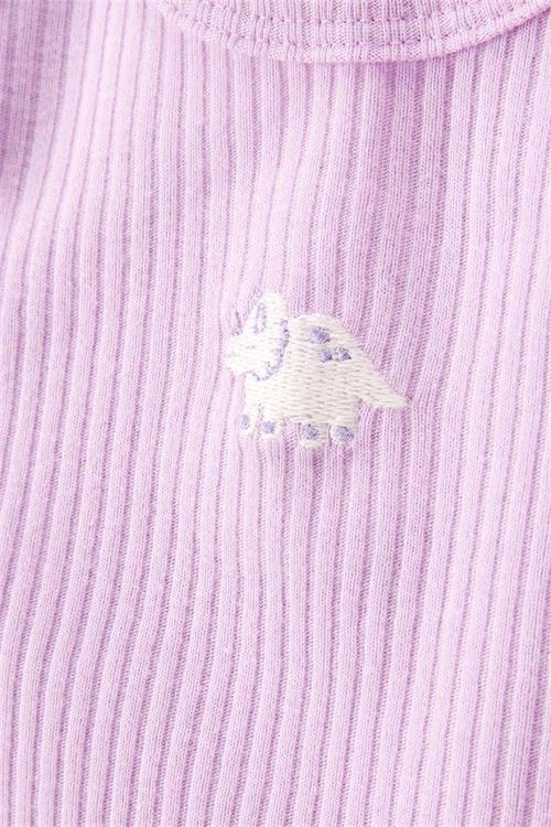 Carters Kız Bebek 3lü Zıbın Takım Lila 1T121010
