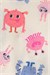 Carters Kız Bebek 4lü Baskılı Pijama Takımı Mavi 3W326210
