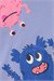 Carters Kız Bebek 4lü Baskılı Pijama Takımı Mavi 3W326210