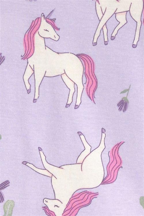 Carters Kız Bebek 4lü Pijama Takımı Lila 1U595610