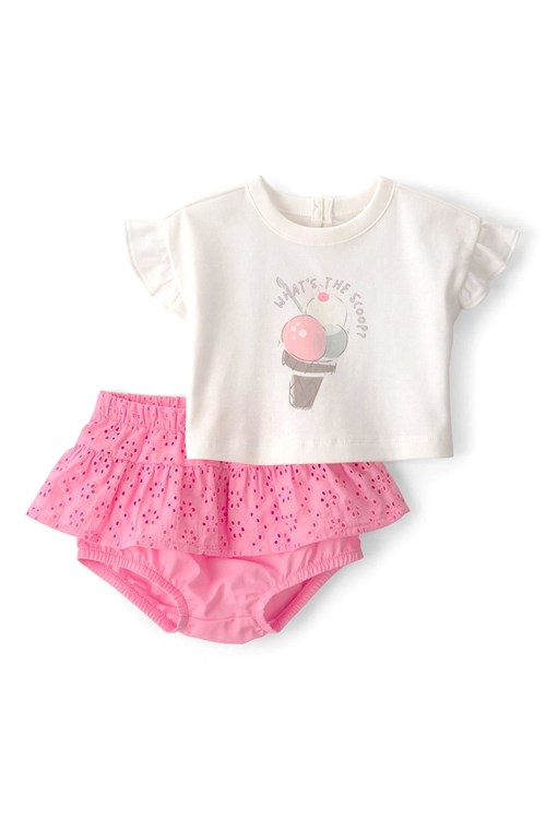 Carters Kız Bebek Alt Üst Takım Pembe 1U540210
