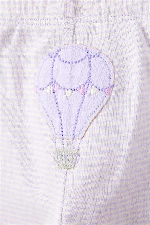 Carters Kız Bebek Baskılı 3lü Takım Lila 1T006410