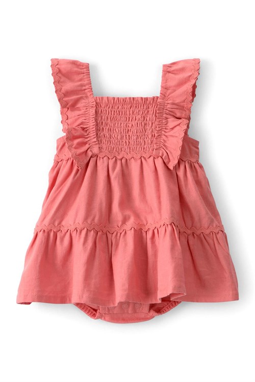 Carters Kız Bebek Bodyli Elbise Mercan 1U619310