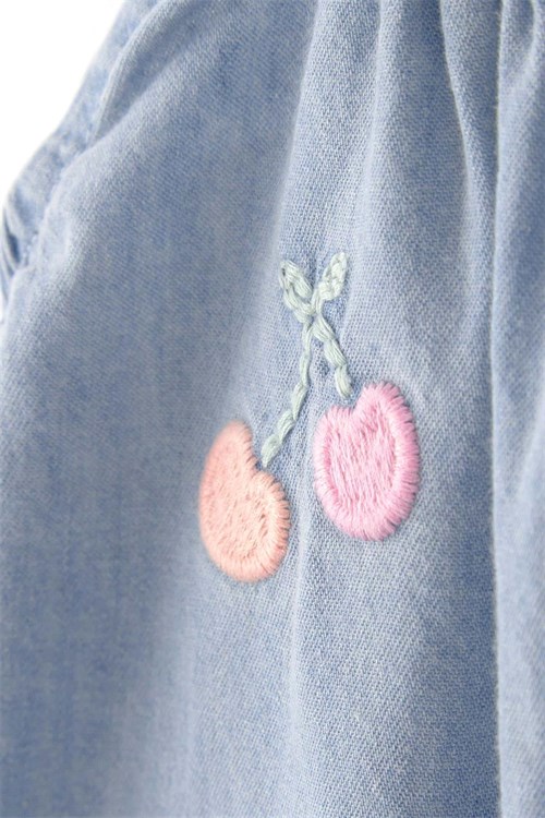 Carters Kız Bebek Denim Tulum Mavi 1U542610