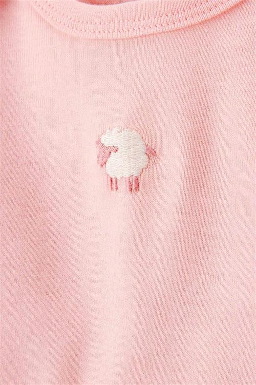 Carters Kız Bebek Desenli 3lü Takım Pembe 1T121110