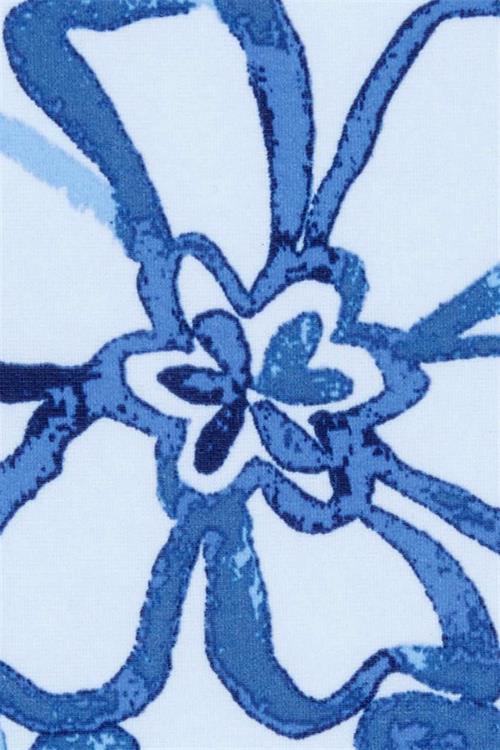 Carters Kız Bebek Desenli Kolsuz Mayo Lacivert 1S570110