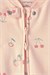 Carters Kız Bebek Fermuarlı Patikli Tulum Pembe 1V245610