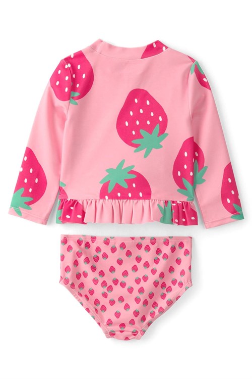 Carters Kız Bebek Güneş Koruyucu 2li Mayo Takım Pembe 1U650010