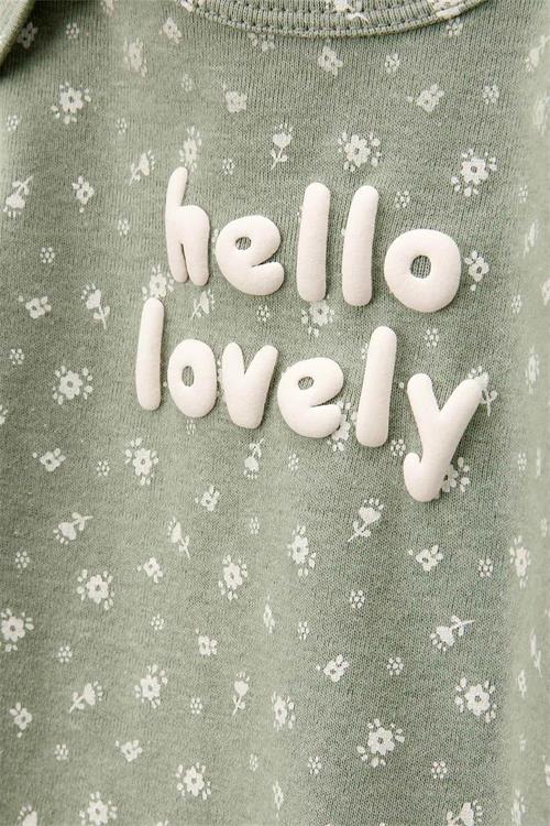 Carters Kız Bebek Kısa Kollu 5li Body Set Renkli 1T100410