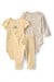 Carters Kız Bebek Layette 3lü Body Pantolon Takım Sarı 1V253810