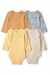 Carters Kız Bebek Layette 4lü Uzun Kollu Zıbın Set Sarı 1V421110
