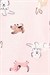 Carters Kız Bebek Layette 5li Kısa Kollu Zıbın Set Pembe 1T010610