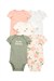 Carters Kız Bebek Layette Kısa Kollu 5li Body Set Renkli 1T100410