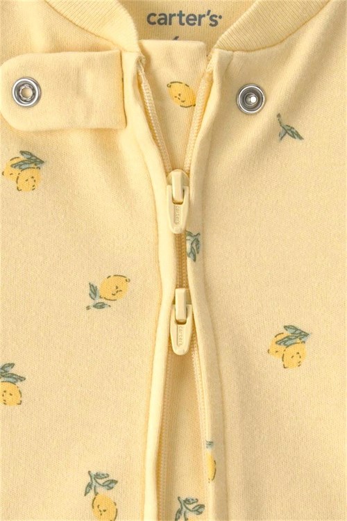 Carters Kız Bebek Patikli Uyku Tulumu Sarı 1U617510