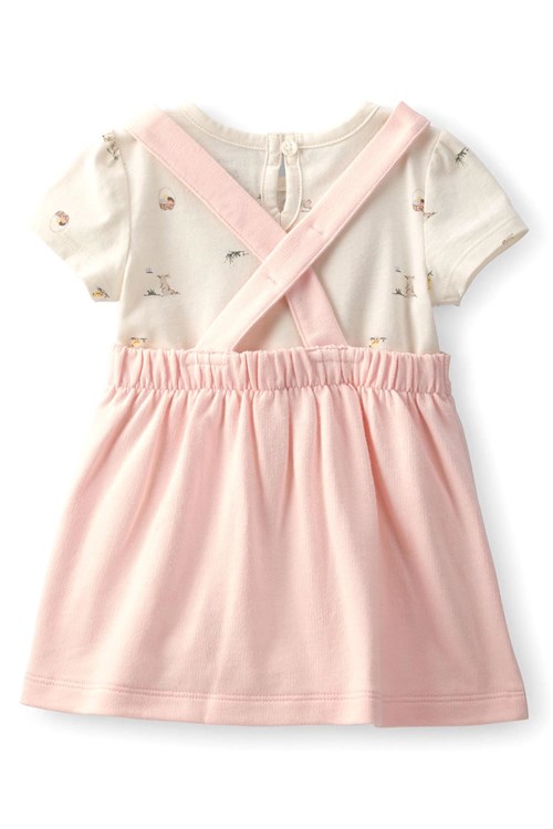 Carters Kız Bebek Salopet Elbise Body Takım Pembe 1U616810