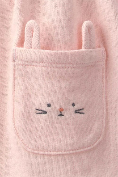 Carters Kız Bebek Salopet Elbise Body Takım Pembe 1U616810