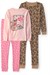 Carters Kız Çocuk 4lü Baskılı Pijama Takımı Renkli 3W133410