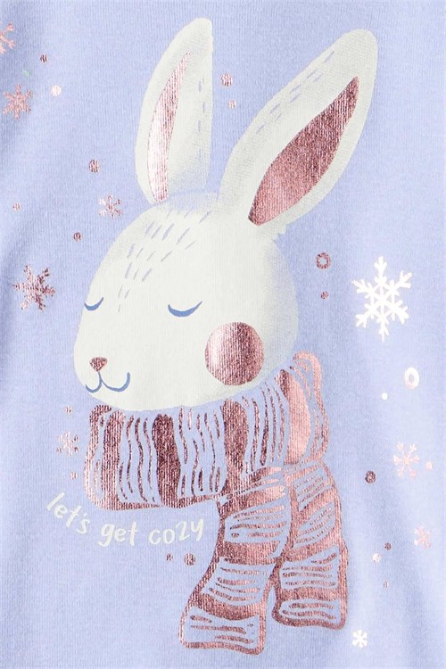 Carters Kız Çocuk 4lü Pijama Takımı Ekru 2T527110