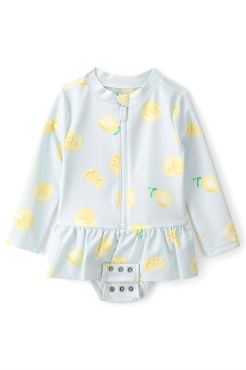 Carters Kız Çocuk Güneş Koruyucu Uzun Kollu Mayo Renkli 1U650110