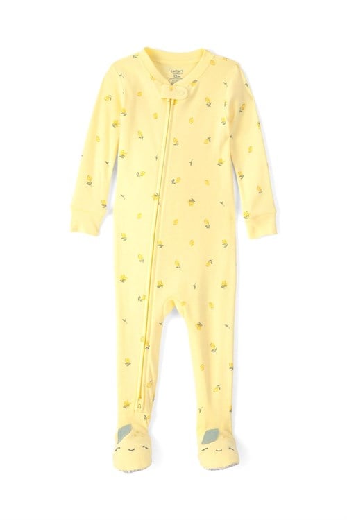 Carters Kız Çocuk Patikli Uyku Tulumu Sarı 2U649610