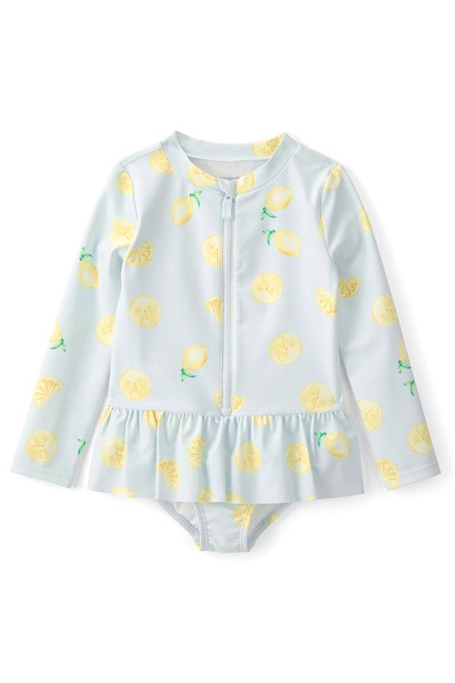 Carters Küçük Kız Çocuk Güneş Koruyucu Uzun Kollu Mayo Mavi 2U581610