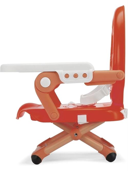Chicco Booster Seat Pocket Snack Poppy Tur/Red Yükseltici Mama Sandalyesi